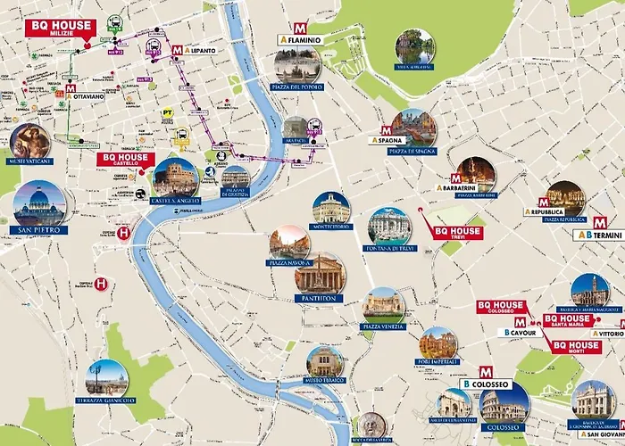 Bq House Milizie Luxury Rooms Rome